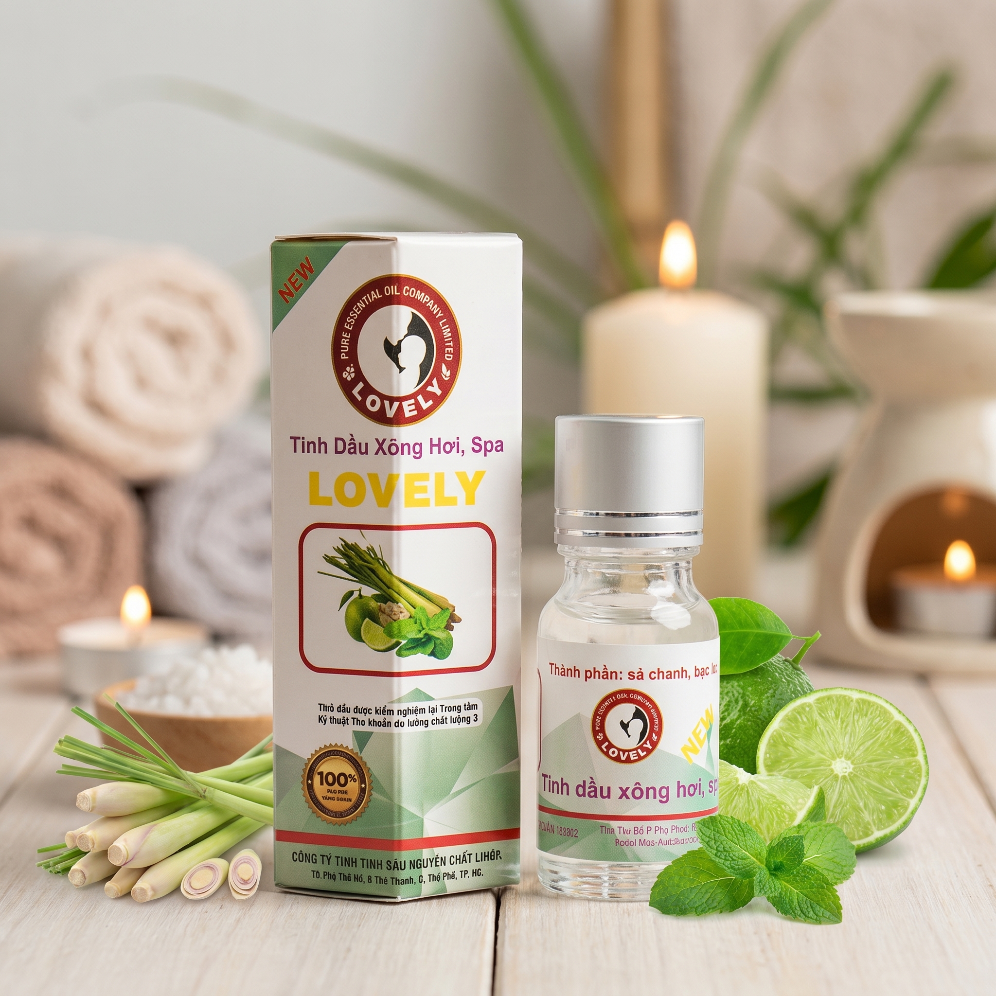 Tinh dầu Xông Hơi – Spa