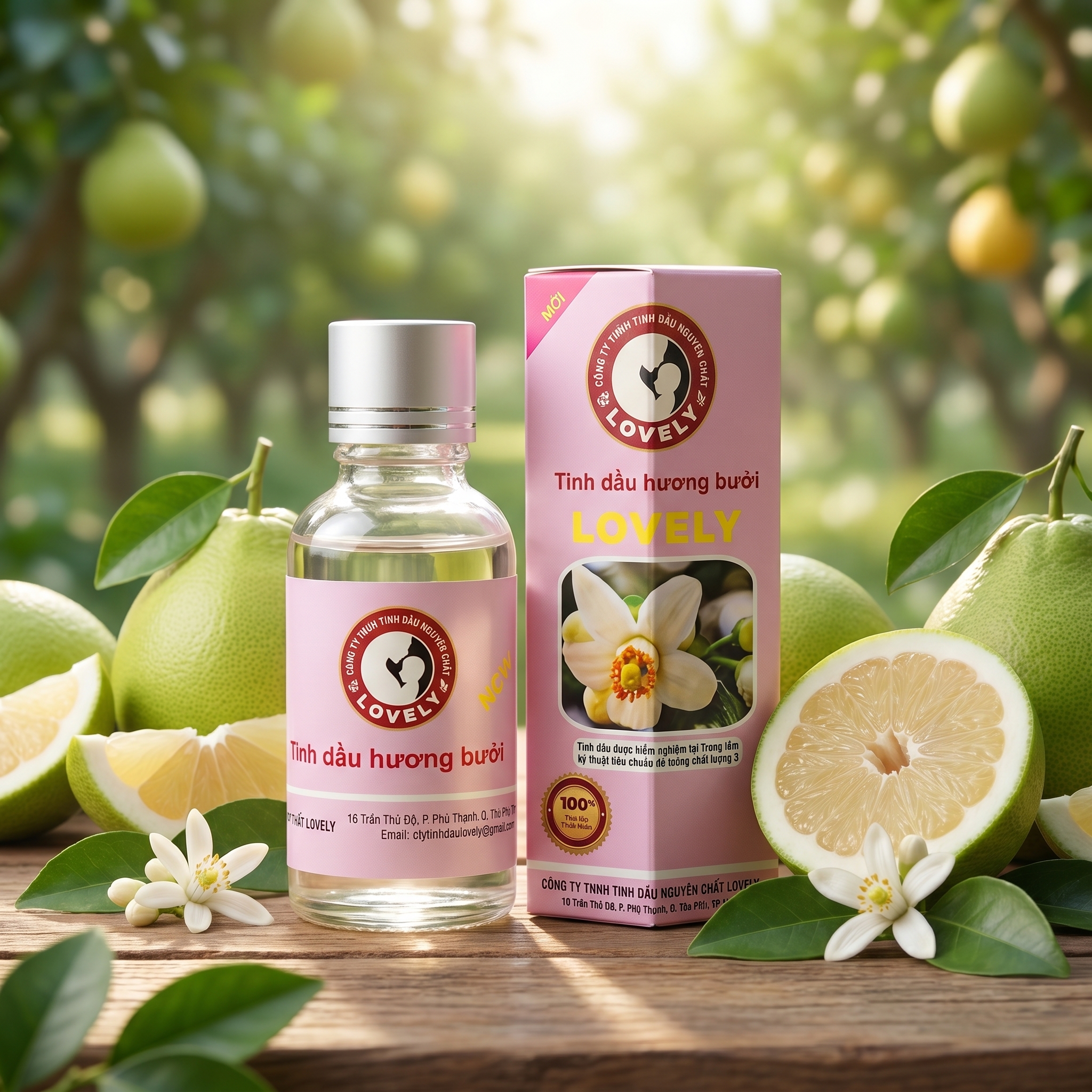 Tinh dầu hương bưởi