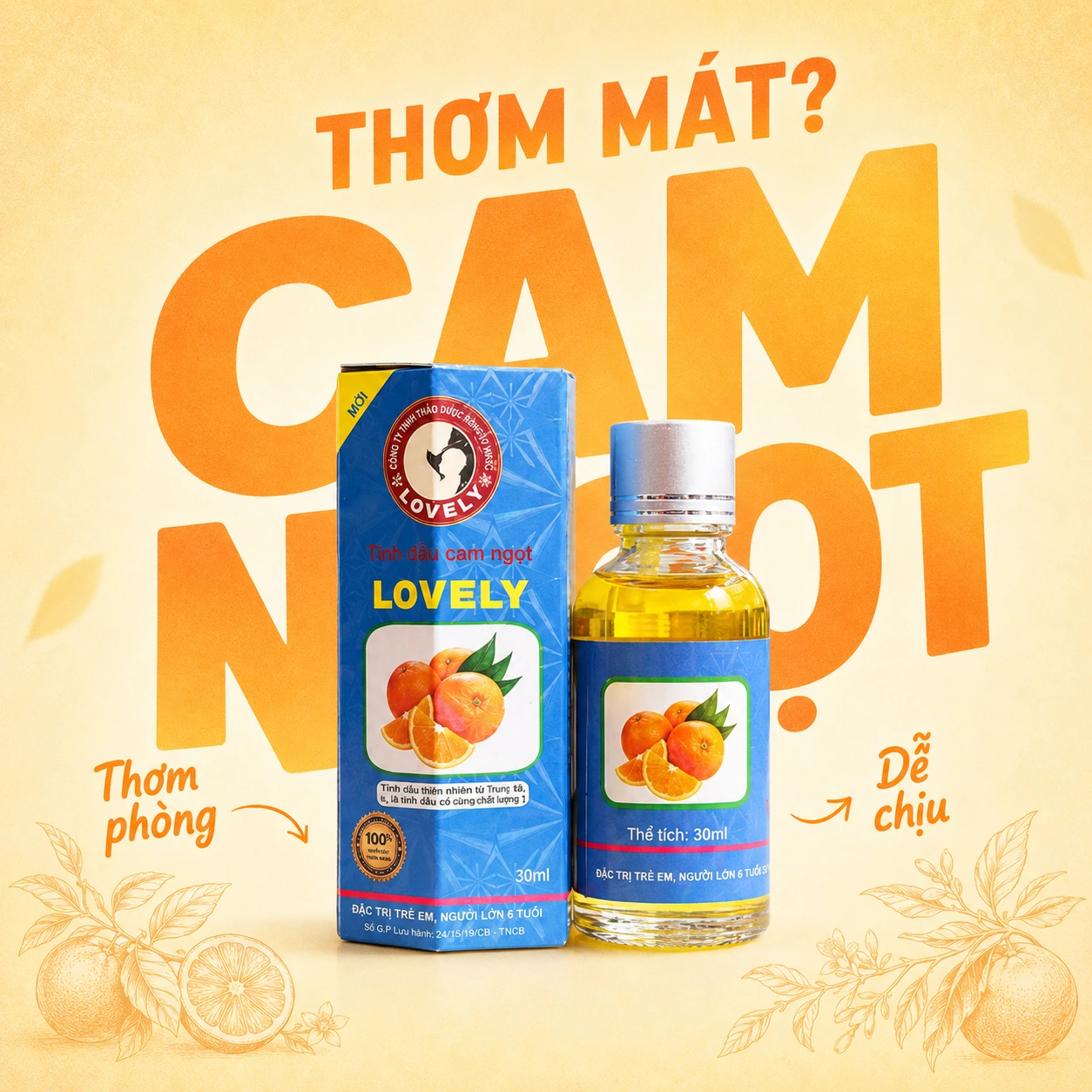 Tinh dầu cam ngọt