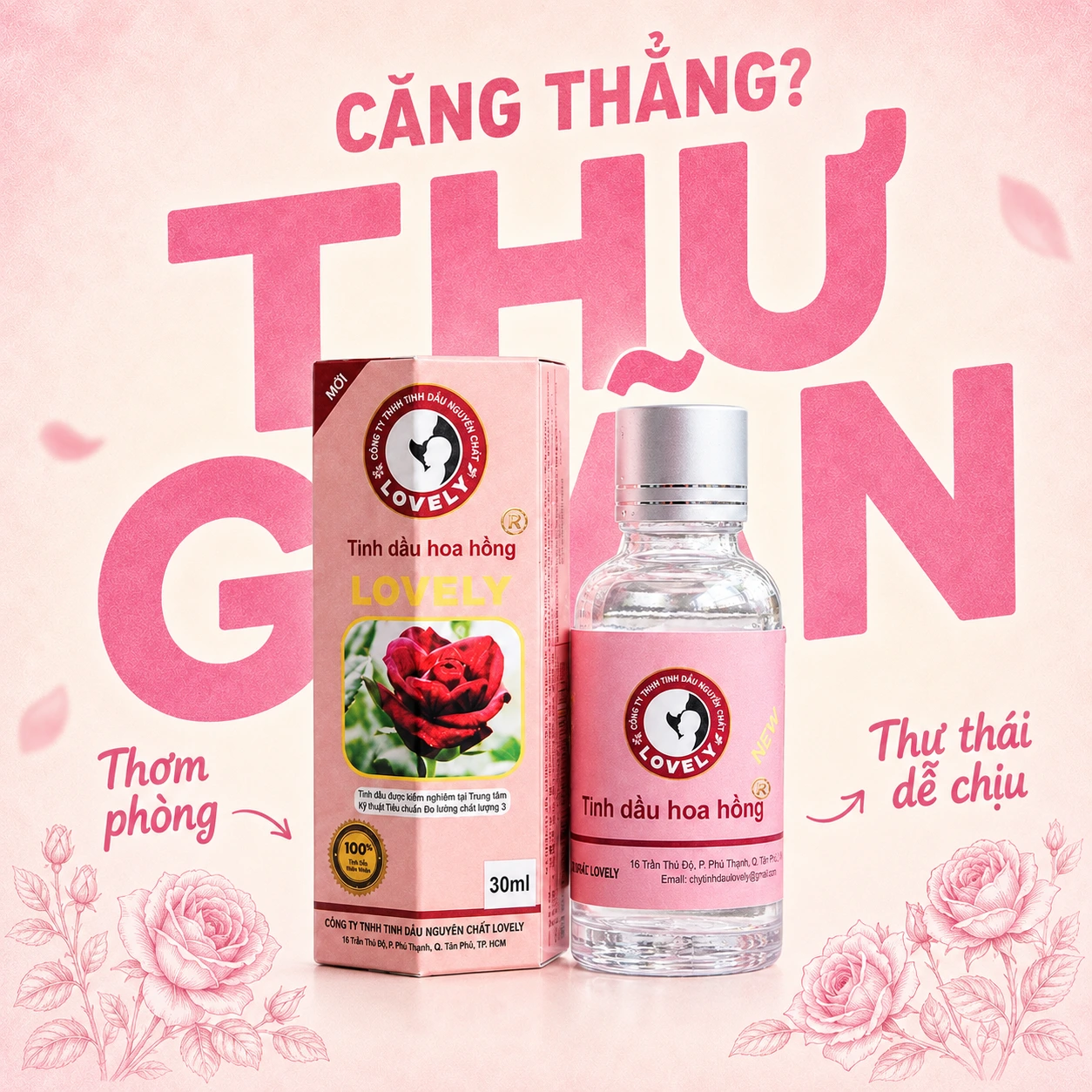 Tinh dầu hoa hồng