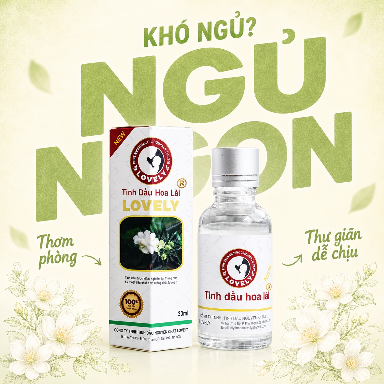 Tinh dầu hoa lài
