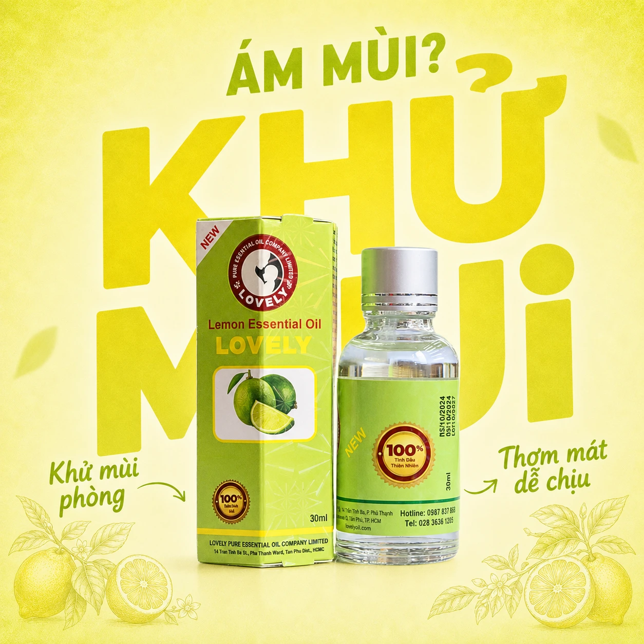 Tinh dầu hương chanh
